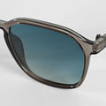 Lunettes de soleil 0004 Noir Transparent Bleu