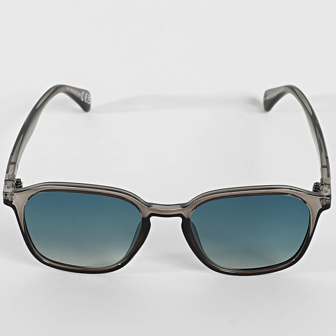 Lunettes de soleil 0004 Noir Transparent Bleu